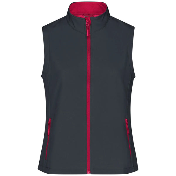 Giacca Ladies Promo Softshell Vest grigio / S - personalizzabile con logo