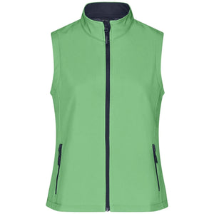 Giacca Ladies Promo Softshell Vest verde / S - personalizzabile con logo