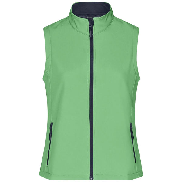 Giacca Ladies Promo Softshell Vest verde / S - personalizzabile con logo