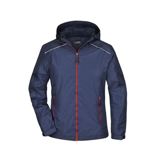 Giacca Ladies Rain blu / S - personalizzabile con logo