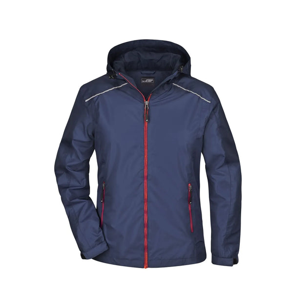 Giacca Ladies Rain blu / S - personalizzabile con logo