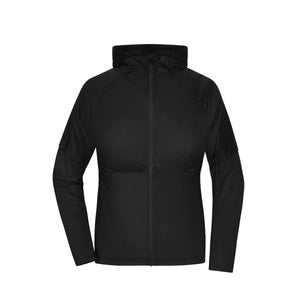 Giacca Ladies Running nero / XS - personalizzabile con logo