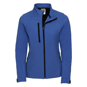Giacca Ladies Softshell azzurro / XS - personalizzabile con logo