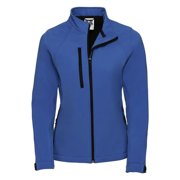 Giacca Ladies Softshell azzurro / XS - personalizzabile con logo