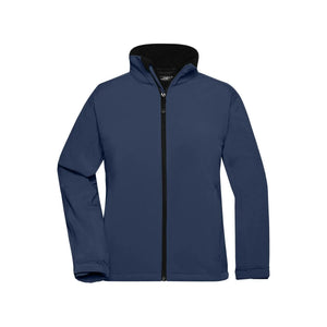 Giacca Ladies Softshell blu / S - personalizzabile con logo