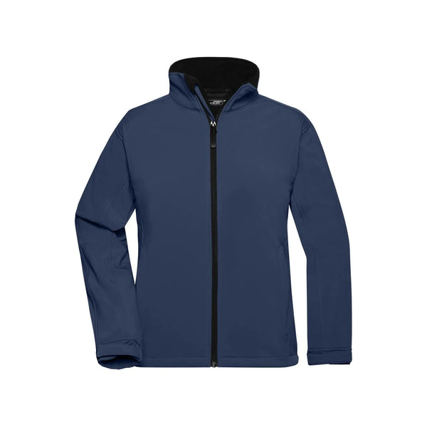 Giacca Ladies Softshell blu / S - personalizzabile con logo