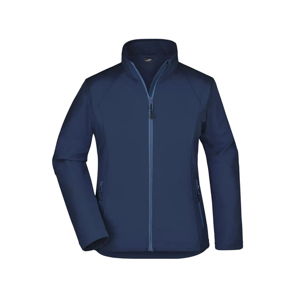 Giacca Ladies Softshell blu / S - personalizzabile con logo