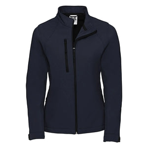 Giacca Ladies Softshell blu / XS - personalizzabile con logo
