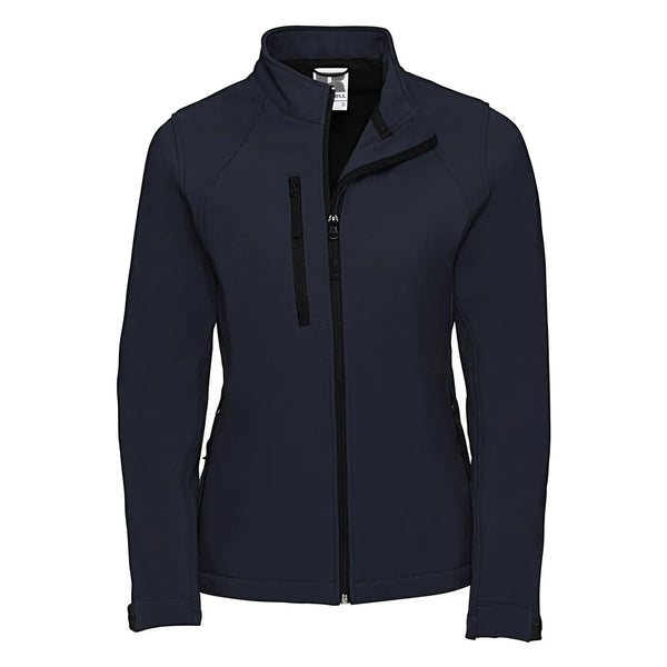Giacca Ladies Softshell blu / XS - personalizzabile con logo