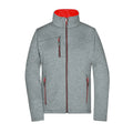Giacca Ladies Softshell dark-melange/red / XS - personalizzabile con logo