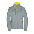 Giacca Ladies Softshell dark-melange/yellow / XS - personalizzabile con logo