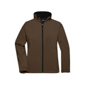 Giacca Ladies Softshell marrone / S - personalizzabile con logo