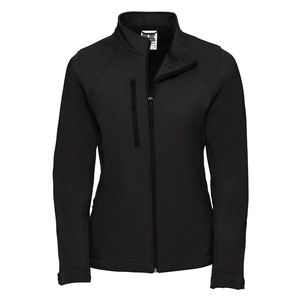 Giacca Ladies Softshell nero / XS - personalizzabile con logo