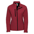 Giacca Ladies Softshell rosso / XS - personalizzabile con logo