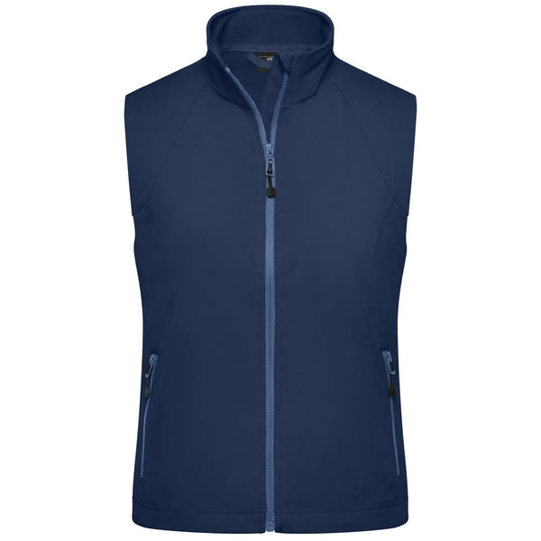 Giacca Ladies Softshell Vest blu / S - personalizzabile con logo