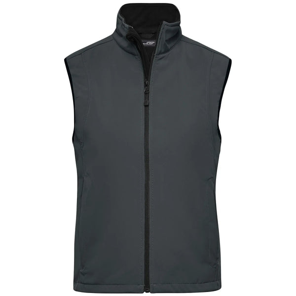 Giacca Ladies Softshell Vest grigio / S - personalizzabile con logo