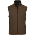 Giacca Ladies Softshell Vest marrone / S - personalizzabile con logo