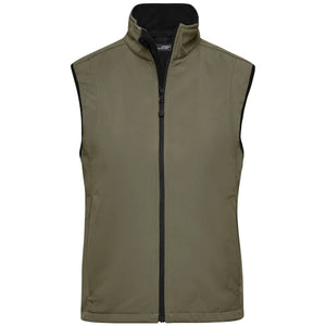 Giacca Ladies Softshell Vest verde / S - personalizzabile con logo
