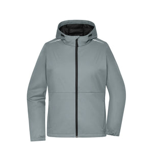 Giacca Ladies‘ Sports Softshell Grs grigio / XS - personalizzabile con logo
