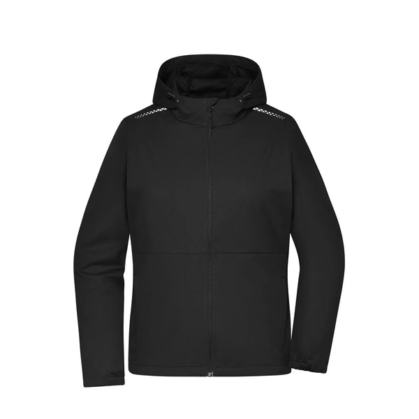 Giacca Ladies‘ Sports Softshell Grs nero / XS - personalizzabile con logo