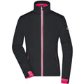 Giacca Ladies Sports Softshell nero / S - personalizzabile con logo