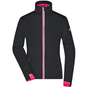 Giacca Ladies Sports Softshell nero / S - personalizzabile con logo
