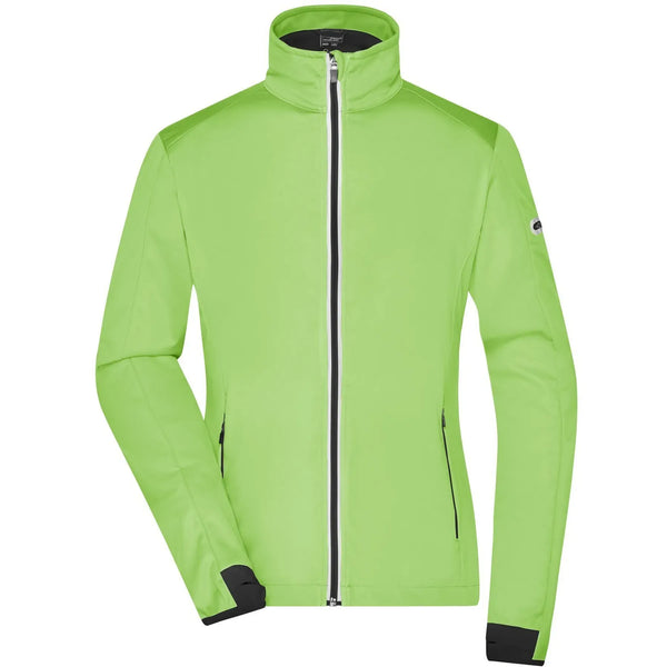 Giacca Ladies Sports Softshell verde / S - personalizzabile con logo