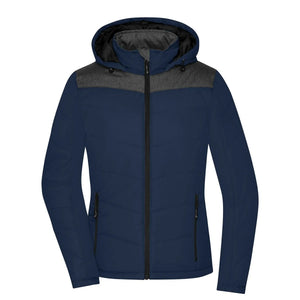 Giacca Ladies Winter blu / S - personalizzabile con logo