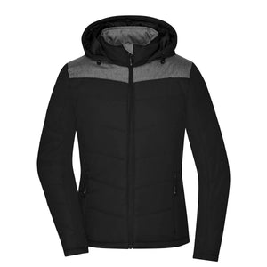 Giacca Ladies Winter nero / S - personalizzabile con logo