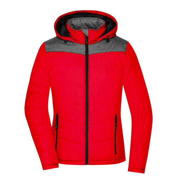 Giacca Ladies Winter rosso / S - personalizzabile con logo