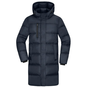 Giacca Ladies Winter Short Coat blu / XS - personalizzabile con logo