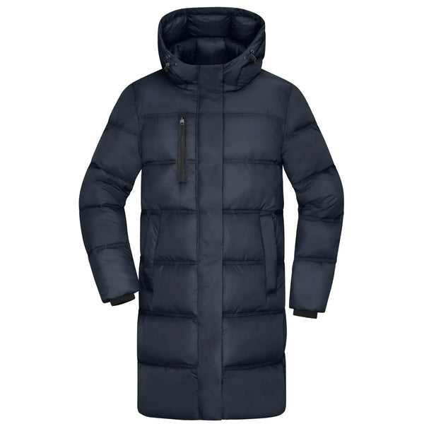 Giacca Ladies Winter Short Coat blu / XS - personalizzabile con logo