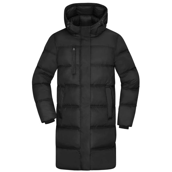 Giacca Ladies Winter Short Coat nero / XS - personalizzabile con logo