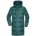 Giacca Ladies Winter Short Coat verde / XS - personalizzabile con logo