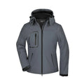 Giacca Ladies Winter Softshell grigio / S - personalizzabile con logo