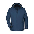 Giacca Ladies Wintersport blu / S - personalizzabile con logo