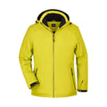 Giacca Ladies Wintersport giallo / S - personalizzabile con logo