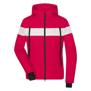 Giacca Ladies Wintersport rosso / XS - personalizzabile con logo