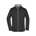 Giacca Ladies Zip-off Softshell black/silver / S - personalizzabile con logo
