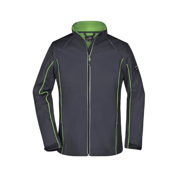 Giacca Ladies Zip-off Softshell grigio / S - personalizzabile con logo