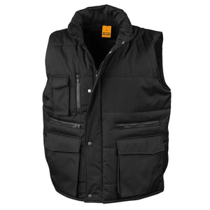 Giacca Lance Bodywarmer nero / S - personalizzabile con logo