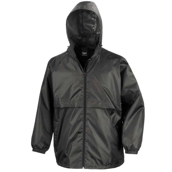 Giacca Lightweight nero / XS - personalizzabile con logo