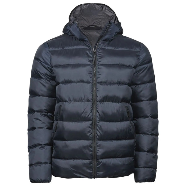 Giacca Lite Hooded blu / XS - personalizzabile con logo