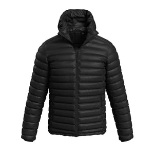 Giacca Lux Padded nero / S - personalizzabile con logo