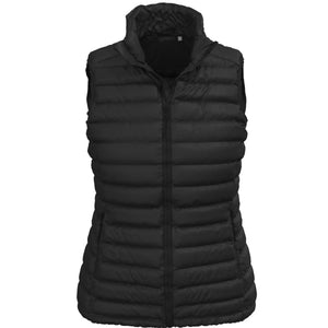 Giacca Lux Padded Vest nero / XS - personalizzabile con logo