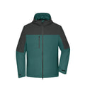 Giacca Men‘ 3-in-1 Grs verde / S - personalizzabile con logo