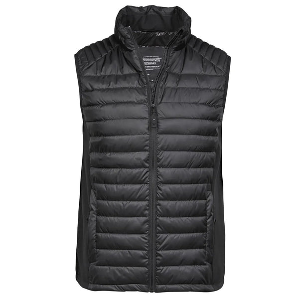 Giacca Men' crossover bodywarmer nero / S - personalizzabile con logo