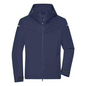 Giacca Mens Allweather navy / S - personalizzabile con logo