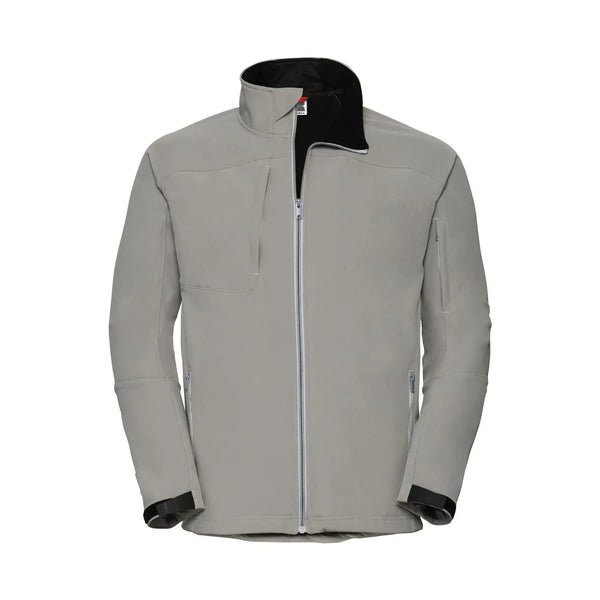 Giacca Mens Bionic Softshell beige / XS - personalizzabile con logo
