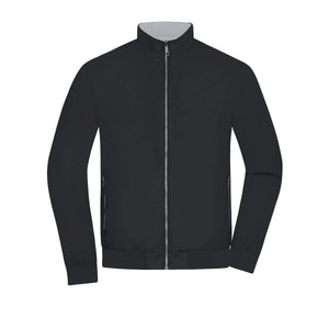 Giacca Mens Blouson nero / S - personalizzabile con logo